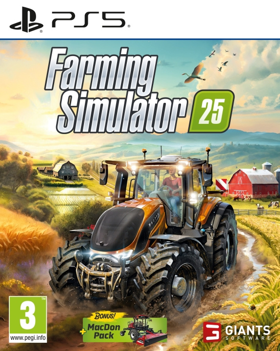 Farming Simulator 25 (PS5) ryhmässä KODINELEKTRONIIKKA / Pelikonsolit & Tarvikkeet / Sony PlayStation 5 / Peli @ TP E-commerce Nordic AB (C97861)