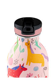 24Bottles Kids Collection - Urban-pullo 250 ml urheilukannella - Magic Friends (24B931) ryhmässä URHEILU, VAPAA-AIKA JA HARRASTUS / Ulkoilu / Termos- ja vesipullot @ TP E-commerce Nordic AB (C97893)