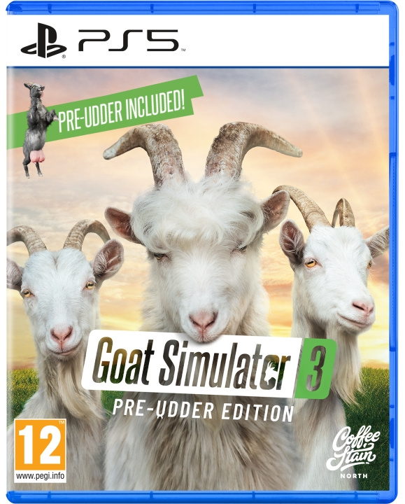 Goat Simulator 3 - Pre-Udder Edition (PS5) ryhmässä KODINELEKTRONIIKKA / Pelikonsolit & Tarvikkeet / Sony PlayStation 5 / Peli @ TP E-commerce Nordic AB (C97941)