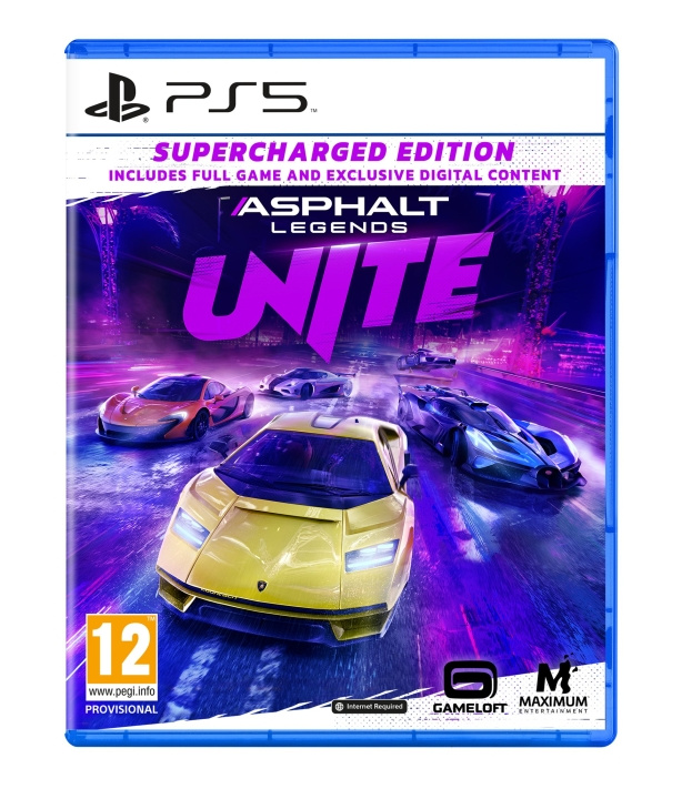 Asphalt Legends UNITE: Supercharged Edition (PS5) ryhmässä KODINELEKTRONIIKKA / Pelikonsolit & Tarvikkeet / Sony PlayStation 5 / Peli @ TP E-commerce Nordic AB (C97948)