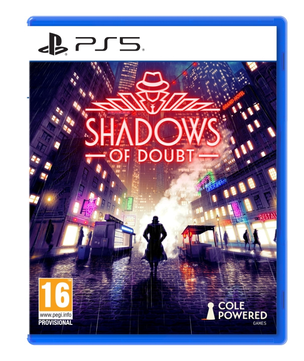 Shadows of Doubt (PS5) ryhmässä KODINELEKTRONIIKKA / Pelikonsolit & Tarvikkeet / Sony PlayStation 5 / Peli @ TP E-commerce Nordic AB (C97961)