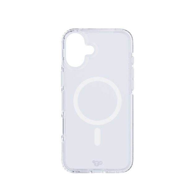 Evo Tech21 - Evo Clear - Suojus - iPhone 16 Plus - MagSafe - Kirkas - Kirkas ryhmässä ÄLYPUHELIMET JA TABLETIT / Puhelimen suojakotelo / Apple / iPhone 16 @ TP E-commerce Nordic AB (C97981)