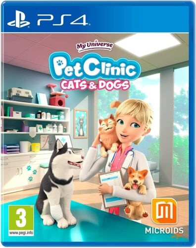 MY UNIVERSE: PET CLINIC CATS & DOGS (PS4) ryhmässä KODINELEKTRONIIKKA / Pelikonsolit & Tarvikkeet / Sony PlayStation 4 / Peli @ TP E-commerce Nordic AB (C97990)