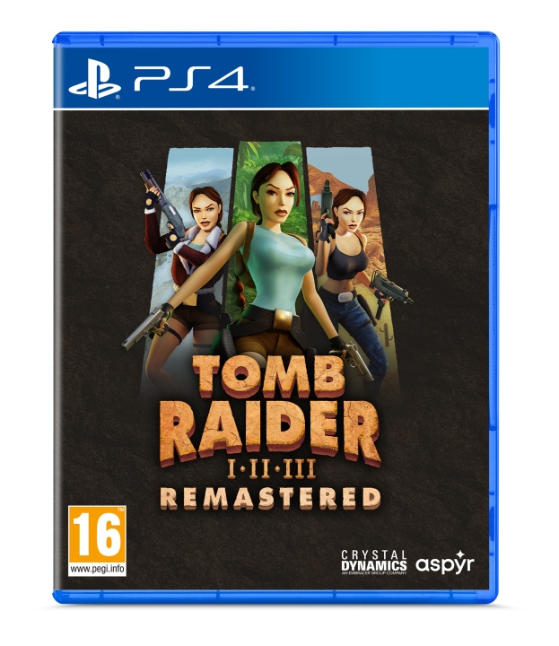 Tomb Raider I-III Remastered (PS4) ryhmässä KODINELEKTRONIIKKA / Pelikonsolit & Tarvikkeet / Sony PlayStation 4 / Peli @ TP E-commerce Nordic AB (C97996)