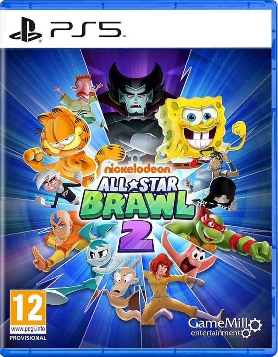 Nickelodeon All-Star Brawl 2 (PS5) ryhmässä KODINELEKTRONIIKKA / Pelikonsolit & Tarvikkeet / Sony PlayStation 5 / Peli @ TP E-commerce Nordic AB (C98002)