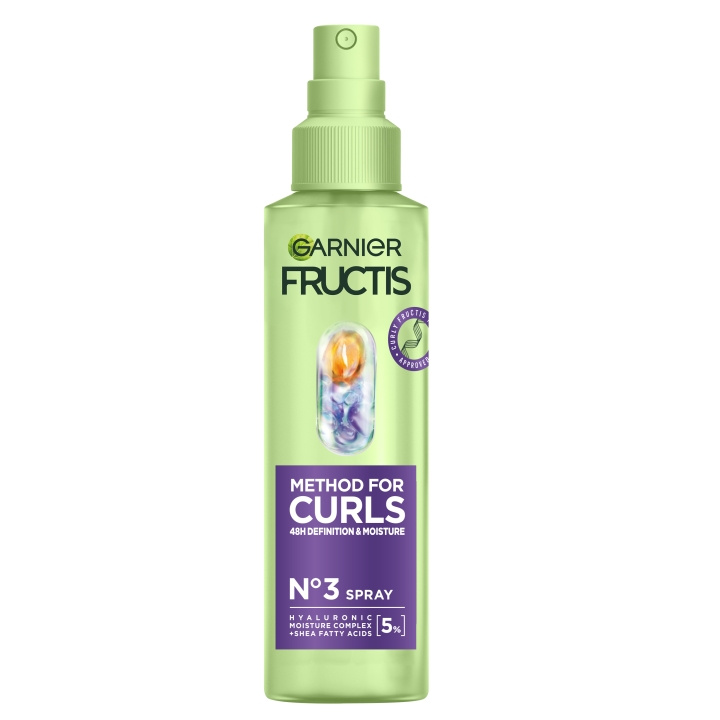 Garnier Fructis Method for Curls -hoitoaine kiharille hiuksille - 150 ml ryhmässä KAUNEUS JA TERVEYS / Hiukset &Stailaus / Hiustenhoito / Hoitoainesuihke/kuuri @ TP E-commerce Nordic AB (C98181)