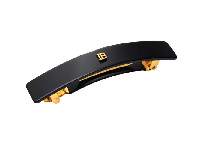 Balmain Paris Selluloosa-asetaatti Barrette pour Cheveux Medium Musta ryhmässä KAUNEUS JA TERVEYS / Hiukset &Stailaus / Hiustarvikkeet @ TP E-commerce Nordic AB (C98214)