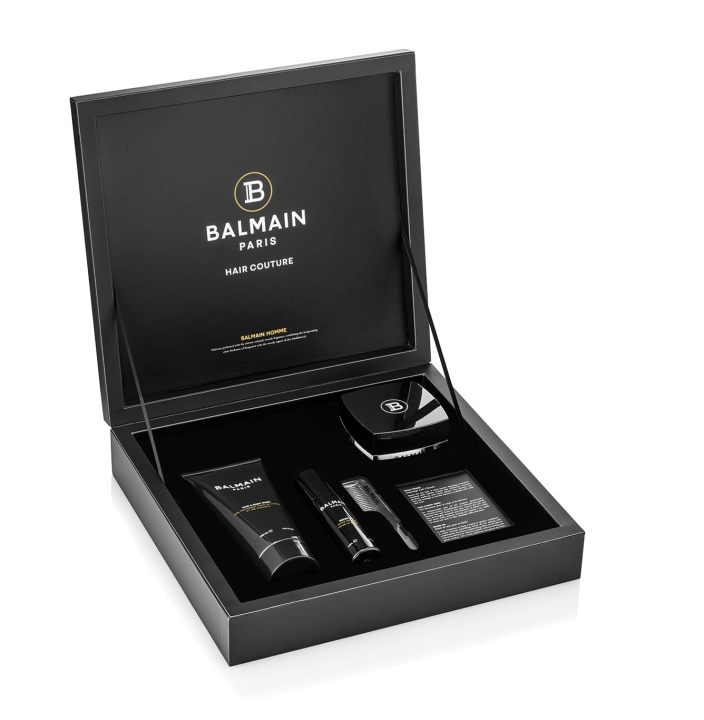 Balmain Paris Homme Signature Lahjasetti ryhmässä KAUNEUS JA TERVEYS / Lahjapakkaukset / Miesten lahjapakkaukset @ TP E-commerce Nordic AB (C98226)