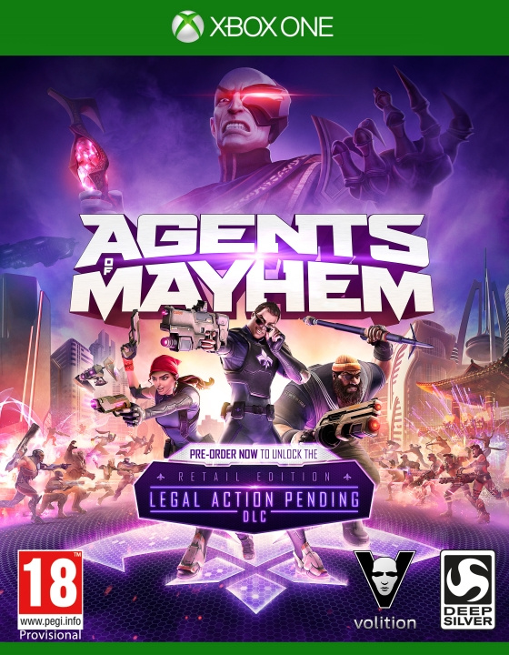 Agents of Mayhem (Day One Edition) (XONE) ryhmässä KODINELEKTRONIIKKA / Pelikonsolit & Tarvikkeet / Xbox One / Peli @ TP E-commerce Nordic AB (C98278)