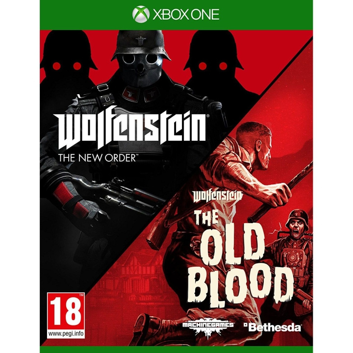 Wolfenstein Double Pack - The New Order and The Old Blood (XONE) ryhmässä KODINELEKTRONIIKKA / Pelikonsolit & Tarvikkeet / Xbox One / Peli @ TP E-commerce Nordic AB (C98302)