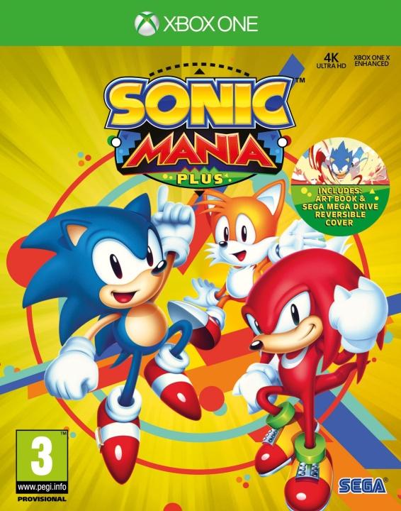 Sonic Mania Plus (XONE) ryhmässä KODINELEKTRONIIKKA / Pelikonsolit & Tarvikkeet / Xbox One / Peli @ TP E-commerce Nordic AB (C98307)