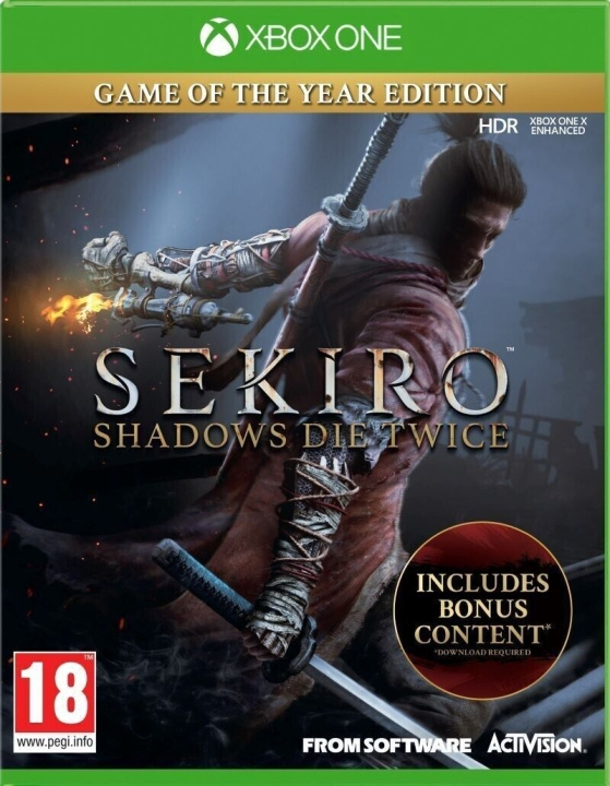 Sekiro: Shadows Die Twice (Game of the Year) (XONE) ryhmässä KODINELEKTRONIIKKA / Pelikonsolit & Tarvikkeet / Xbox One / Peli @ TP E-commerce Nordic AB (C98317)