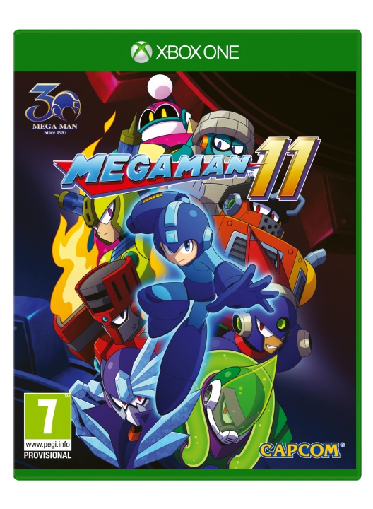 Megaman 11 (XONE) ryhmässä KODINELEKTRONIIKKA / Pelikonsolit & Tarvikkeet / Xbox One / Peli @ TP E-commerce Nordic AB (C98325)