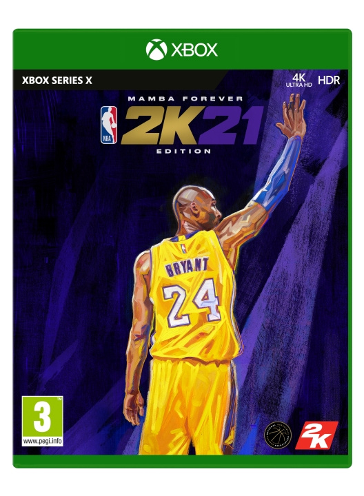 NBA 2K21 (Legend Edition) Mamba Forever (XseriesX) ryhmässä KODINELEKTRONIIKKA / Pelikonsolit & Tarvikkeet / Xbox Series X / Peli @ TP E-commerce Nordic AB (C98394)