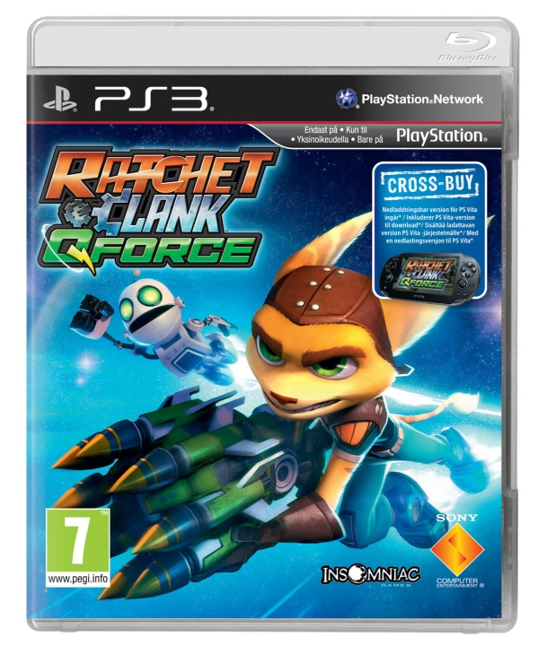 Ratchet & Clank: QForce (PS3) ryhmässä KODINELEKTRONIIKKA / Pelikonsolit & Tarvikkeet / Sony PlayStation 3 @ TP E-commerce Nordic AB (C98438)