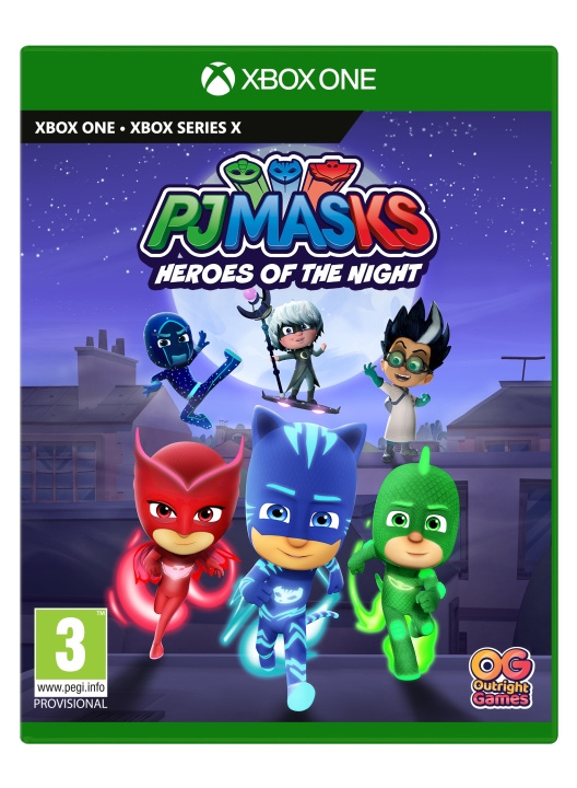 PJ Masks: Heroes of the Night (XONE/XSERIESX) ryhmässä KODINELEKTRONIIKKA / Pelikonsolit & Tarvikkeet / Xbox One / Peli @ TP E-commerce Nordic AB (C98450)