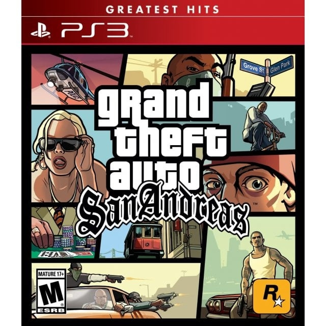 Grand Theft Auto: San Andreas (Import) (PS3) ryhmässä KODINELEKTRONIIKKA / Pelikonsolit & Tarvikkeet / Sony PlayStation 3 @ TP E-commerce Nordic AB (C98453)