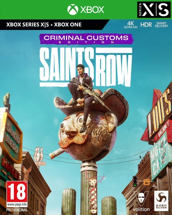 Saints Row Criminal Customs Edition (XseriesX) ryhmässä KODINELEKTRONIIKKA / Pelikonsolit & Tarvikkeet / Xbox Series X / Peli @ TP E-commerce Nordic AB (C98476)