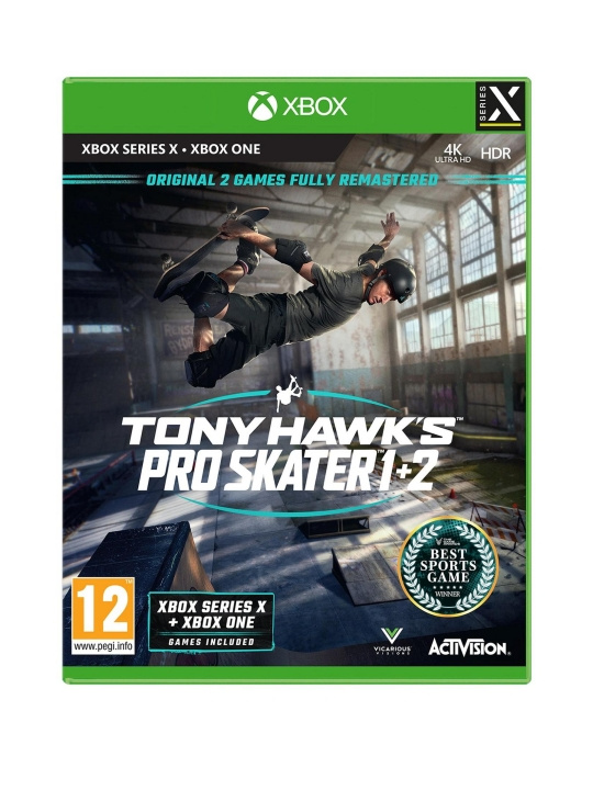 Tony Hawk\'s Pro Skater 1+2 (XseriesX) ryhmässä KODINELEKTRONIIKKA / Pelikonsolit & Tarvikkeet / Xbox Series X / Peli @ TP E-commerce Nordic AB (C98484)