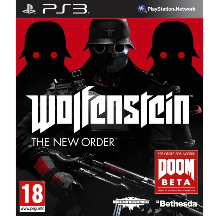 Wolfenstein: The New Order (Essentials) (PS3) ryhmässä KODINELEKTRONIIKKA / Pelikonsolit & Tarvikkeet / Sony PlayStation 3 @ TP E-commerce Nordic AB (C98552)