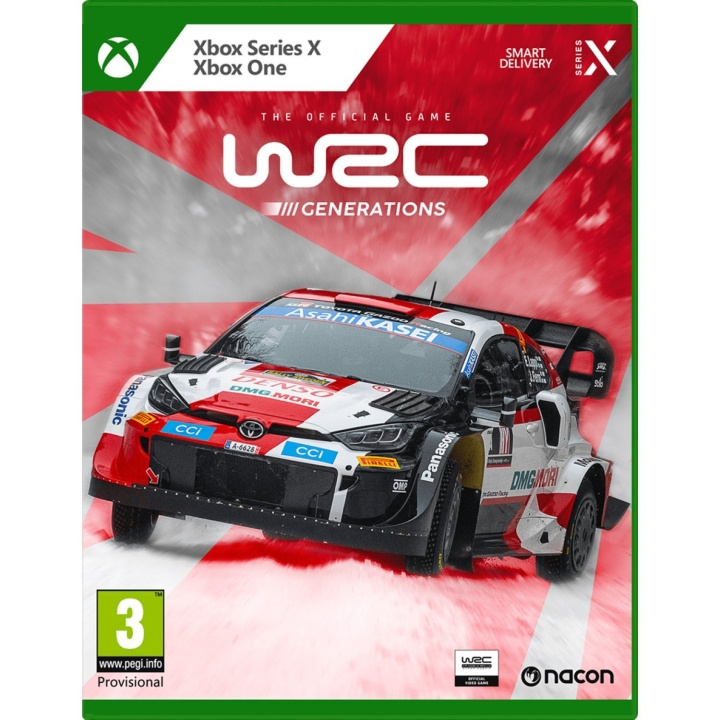 WRC Generations (XseriesX) ryhmässä KODINELEKTRONIIKKA / Pelikonsolit & Tarvikkeet / Xbox Series X / Peli @ TP E-commerce Nordic AB (C98564)