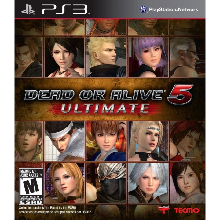 Dead or Alive 5 Ultimate (Import) (PS3) ryhmässä KODINELEKTRONIIKKA / Pelikonsolit & Tarvikkeet / Sony PlayStation 3 @ TP E-commerce Nordic AB (C98606)