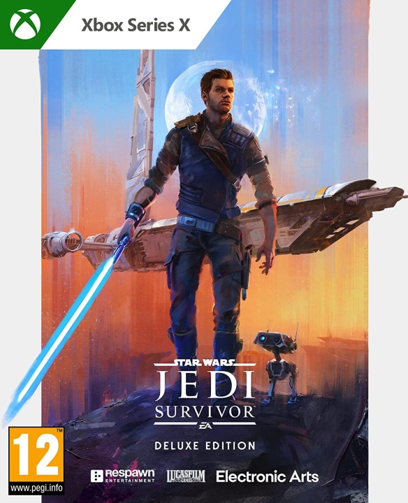 Star Wars Jedi Survivor (Deluxe Edition) (XseriesX) ryhmässä KODINELEKTRONIIKKA / Pelikonsolit & Tarvikkeet / Xbox Series X / Peli @ TP E-commerce Nordic AB (C98611)