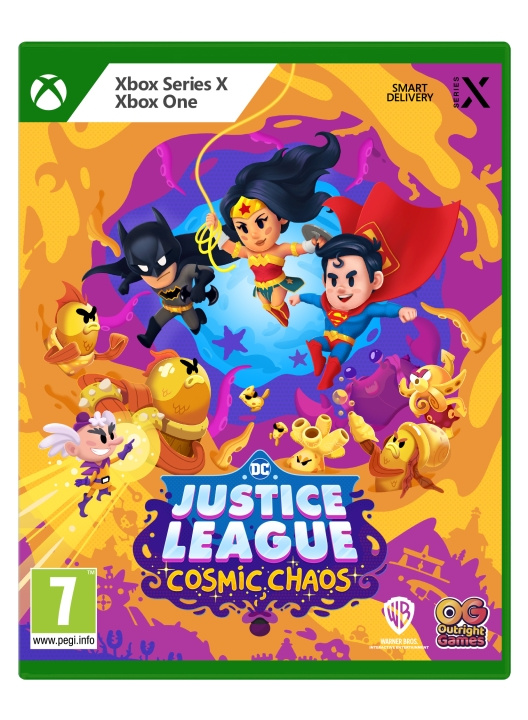 Outright Games DC:n Justice League: Cosmic Chaos ryhmässä KODINELEKTRONIIKKA / Pelikonsolit & Tarvikkeet / Xbox Series X / Peli @ TP E-commerce Nordic AB (C98613)