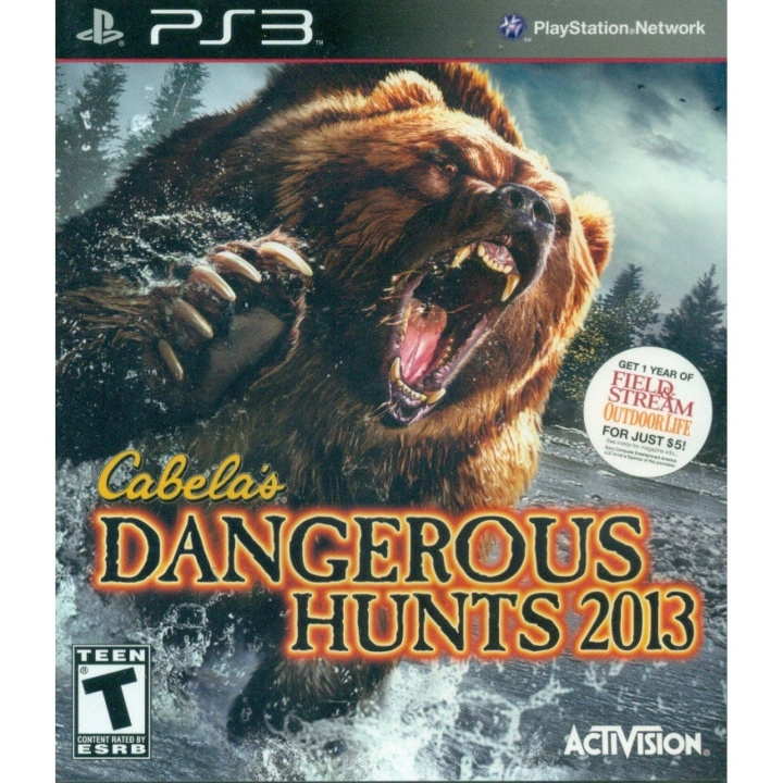 Cabela\'s Dangerous Hunts 2013 (Import) (PS3) ryhmässä KODINELEKTRONIIKKA / Pelikonsolit & Tarvikkeet / Sony PlayStation 3 @ TP E-commerce Nordic AB (C98625)