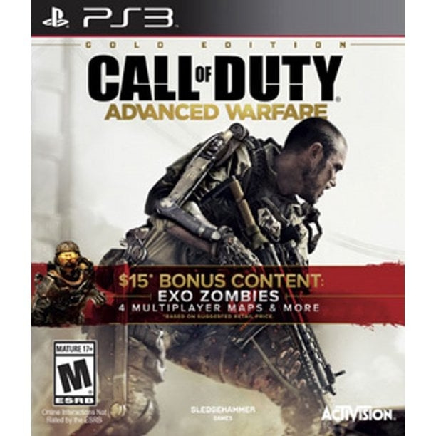 Call of Duty: Advanced Warfare (Gold Edition) (Import) (PS3) ryhmässä KODINELEKTRONIIKKA / Pelikonsolit & Tarvikkeet / Sony PlayStation 3 @ TP E-commerce Nordic AB (C98626)