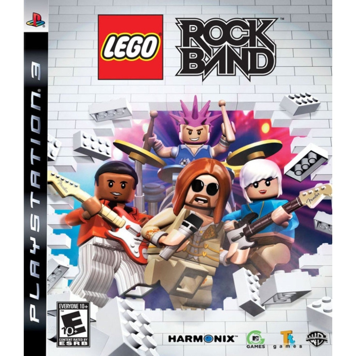 Lego Rock Band (Import) (PS3) ryhmässä KODINELEKTRONIIKKA / Pelikonsolit & Tarvikkeet / Sony PlayStation 3 @ TP E-commerce Nordic AB (C98643)