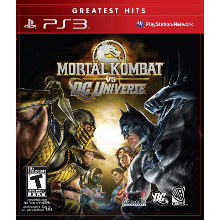 Mortal Kombat vs. DC Universe (Greatest Hits) (Import) (PS3) ryhmässä KODINELEKTRONIIKKA / Pelikonsolit & Tarvikkeet / Sony PlayStation 3 @ TP E-commerce Nordic AB (C98645)