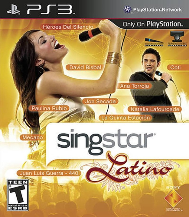 SingStar Latino (Import) (PS3) ryhmässä KODINELEKTRONIIKKA / Pelikonsolit & Tarvikkeet / Sony PlayStation 3 @ TP E-commerce Nordic AB (C98649)