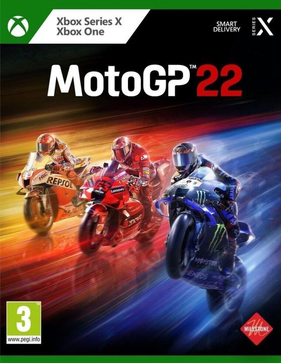 MotoGP 22 (XseriesX) ryhmässä KODINELEKTRONIIKKA / Pelikonsolit & Tarvikkeet / Xbox Series X / Peli @ TP E-commerce Nordic AB (C98696)