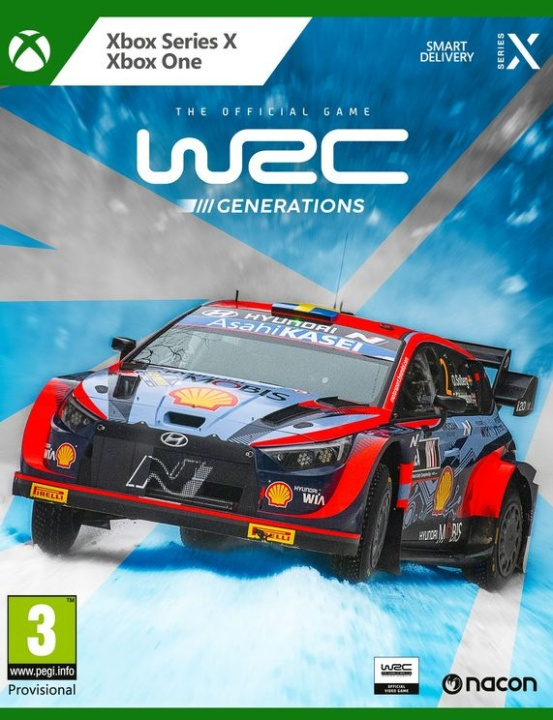 WRC Generations (XseriesX) ryhmässä KODINELEKTRONIIKKA / Pelikonsolit & Tarvikkeet / Xbox Series X / Peli @ TP E-commerce Nordic AB (C98711)