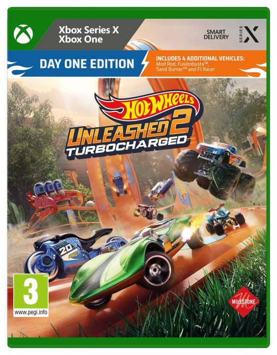 Hot Wheels Unleashed 2: Turbocharged (Day 1 Edition) (XseriesX) ryhmässä KODINELEKTRONIIKKA / Pelikonsolit & Tarvikkeet / Xbox Series X / Peli @ TP E-commerce Nordic AB (C98713)