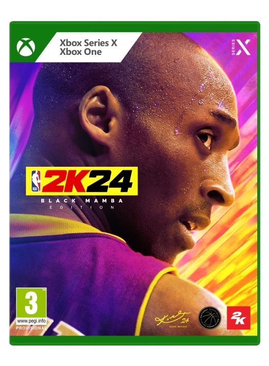 NBA 2K24 (Black Mamba Edition) (XseriesX) ryhmässä KODINELEKTRONIIKKA / Pelikonsolit & Tarvikkeet / Xbox Series X / Peli @ TP E-commerce Nordic AB (C98729)