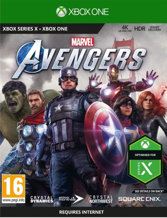 Marvels Avengers (XseriesX) ryhmässä KODINELEKTRONIIKKA / Pelikonsolit & Tarvikkeet / Xbox Series X / Peli @ TP E-commerce Nordic AB (C98760)