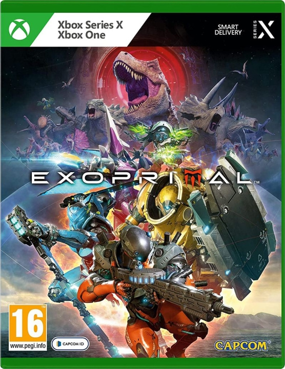 Exoprimal (XseriesX) ryhmässä KODINELEKTRONIIKKA / Pelikonsolit & Tarvikkeet / Xbox Series X / Peli @ TP E-commerce Nordic AB (C98781)