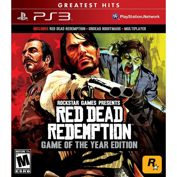 Red Dead Redemption (Game of the Year Edition) (Import) (PS3) ryhmässä KODINELEKTRONIIKKA / Pelikonsolit & Tarvikkeet / Sony PlayStation 3 @ TP E-commerce Nordic AB (C98786)