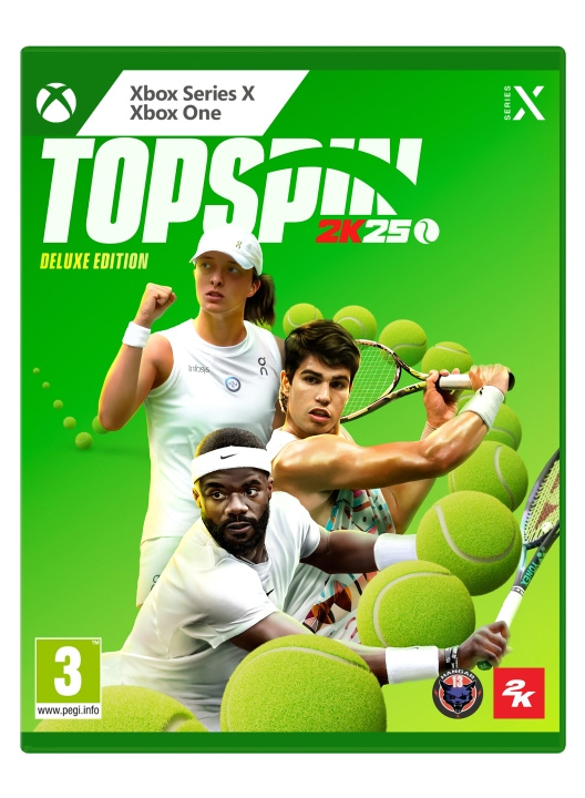 2K Games TopSpin 2K25 (Deluxe Edition) ryhmässä KODINELEKTRONIIKKA / Pelikonsolit & Tarvikkeet / Xbox Series X / Peli @ TP E-commerce Nordic AB (C98791)