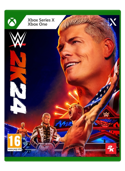 2K Games WWE 2K24 ryhmässä KODINELEKTRONIIKKA / Pelikonsolit & Tarvikkeet / Xbox Series X / Peli @ TP E-commerce Nordic AB (C98792)