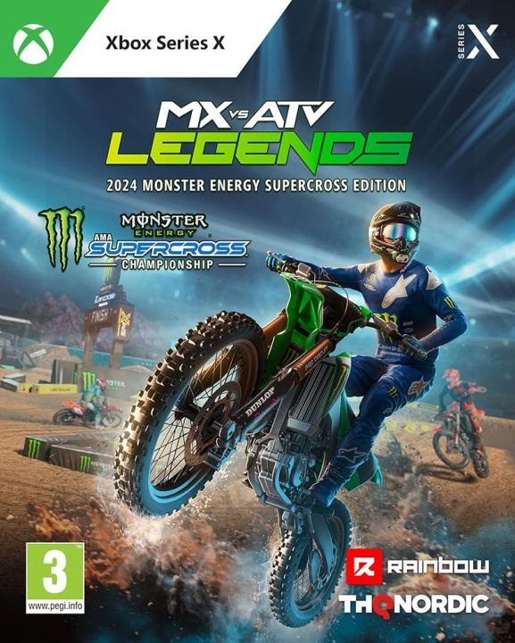 MX vs ATV Legends - 2024 (Monster Energy Supercross Edition) (XseriesX) ryhmässä KODINELEKTRONIIKKA / Pelikonsolit & Tarvikkeet / Xbox Series X / Peli @ TP E-commerce Nordic AB (C98812)