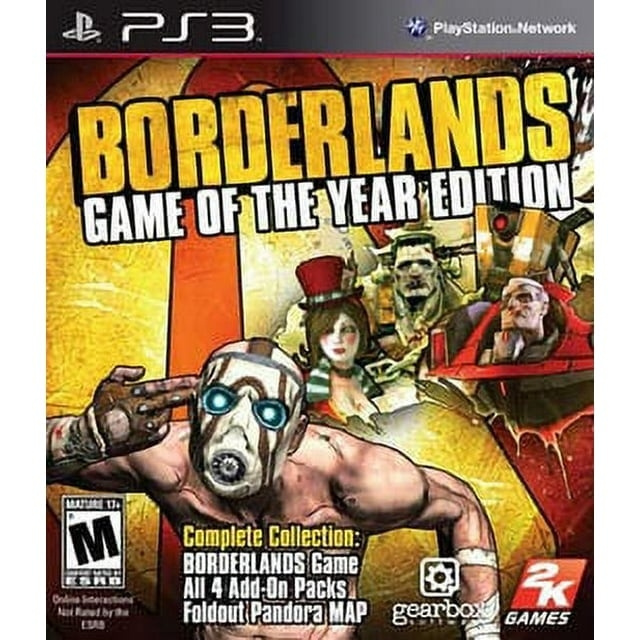 Borderlands - Game of the Year Edition ( Import ) (PS3) ryhmässä KODINELEKTRONIIKKA / Pelikonsolit & Tarvikkeet / Sony PlayStation 3 @ TP E-commerce Nordic AB (C98828)