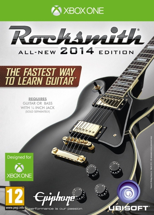 Rocksmith 2014 Edition (w/ Cable) (XONE) ryhmässä KODINELEKTRONIIKKA / Pelikonsolit & Tarvikkeet / Xbox One / Peli @ TP E-commerce Nordic AB (C98848)