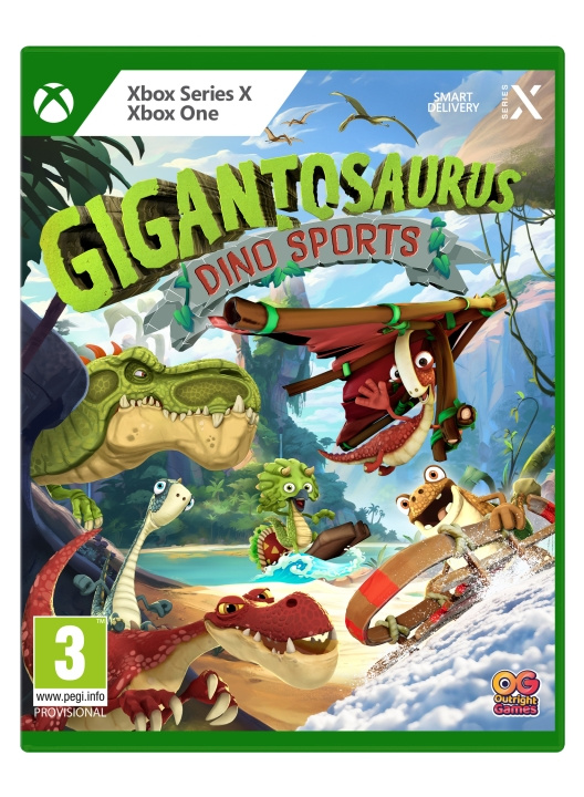 Gigantosaurus: Dino Sports (XseriesX) ryhmässä KODINELEKTRONIIKKA / Pelikonsolit & Tarvikkeet / Xbox Series X / Peli @ TP E-commerce Nordic AB (C98851)