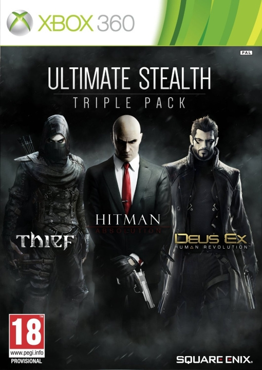 Hitman Absolution, Thief & Deus Ex Bundle (X360) ryhmässä KODINELEKTRONIIKKA / Pelikonsolit & Tarvikkeet / Xbox 360 @ TP E-commerce Nordic AB (C98926)