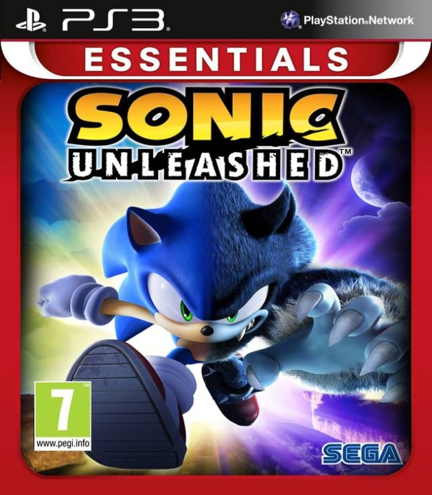 Sonic Unleashed (Essentials) (PS3) ryhmässä KODINELEKTRONIIKKA / Pelikonsolit & Tarvikkeet / Sony PlayStation 3 @ TP E-commerce Nordic AB (C98969)