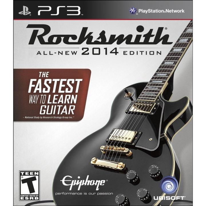 Rocksmith 2014 Edition (Solus) (PS3) ryhmässä KODINELEKTRONIIKKA / Pelikonsolit & Tarvikkeet / Sony PlayStation 3 @ TP E-commerce Nordic AB (C98970)