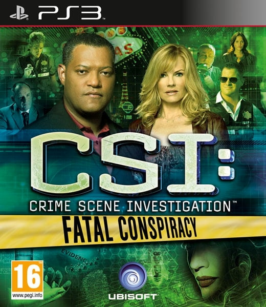 CSI: Crime Scene Investigation - Fatal Conspiracy (PS3) ryhmässä KODINELEKTRONIIKKA / Pelikonsolit & Tarvikkeet / Sony PlayStation 3 @ TP E-commerce Nordic AB (C98991)